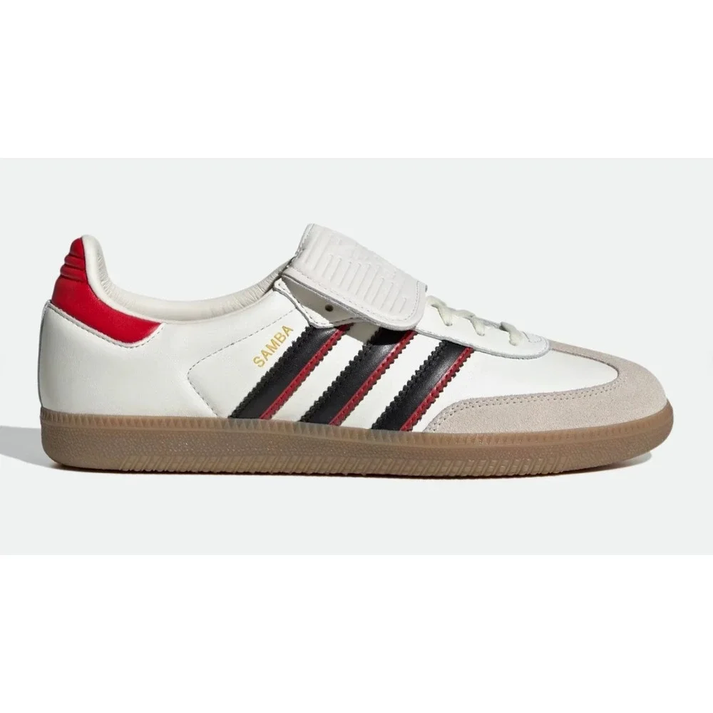 Adidas Samba LT Men's Size 4.5 White Black Better Scarlet JQ5124 NEW